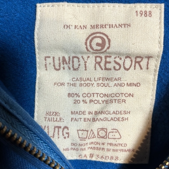 Nova Scotia full zippered hoodie - Picture 2 of 5